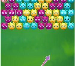 Cute Monster Bubble Shooter